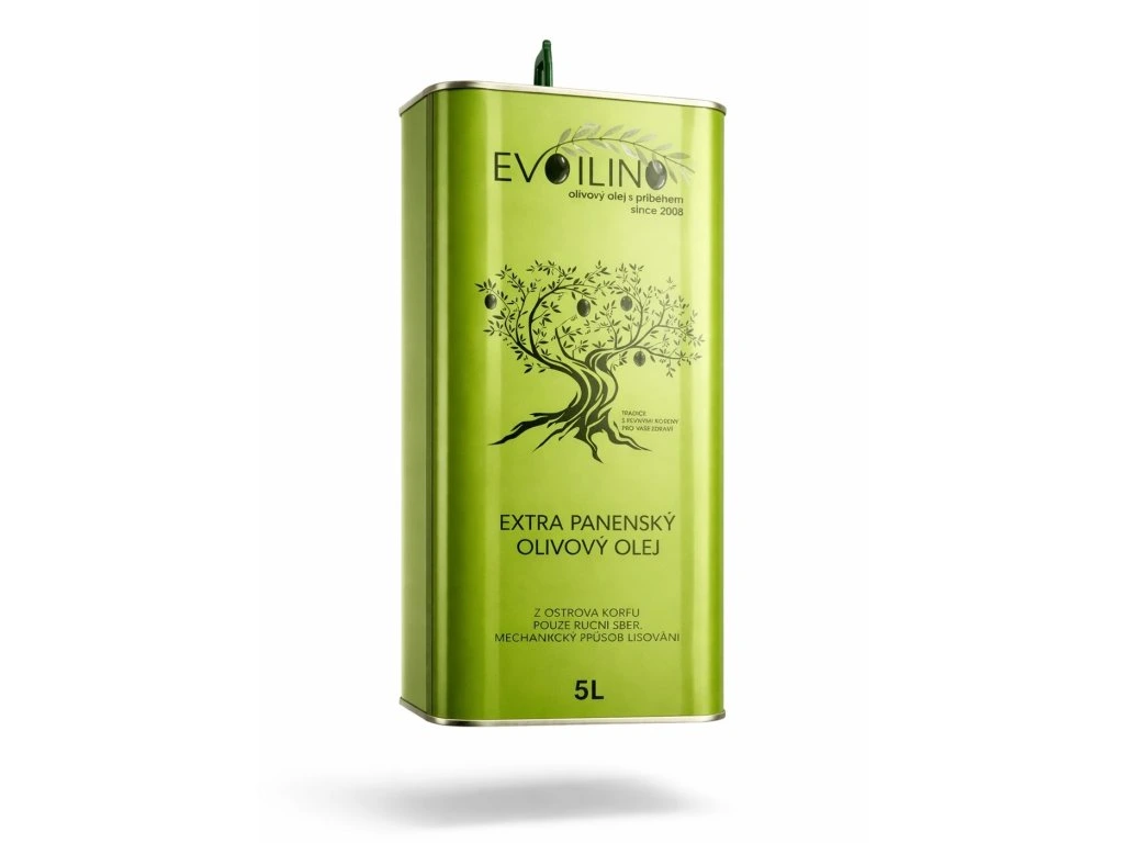 Evoilino Korfu Extra panenský olivový olej 5l plech