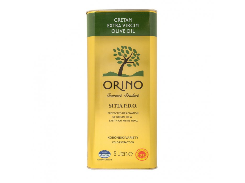 Orino Sitia P.D.O. Extra panenský olivový olej 5l plech